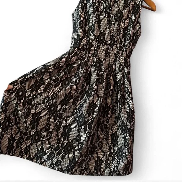 HD in Paris Black Lace Mini Dress - Picture 2 of 5